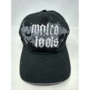 MATCO TOOLS Embroidered Cap Hat Adjustable Baseball Adult Strapback Black Skulls
